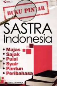 Image of Buku Pintar Sastra Indonesia