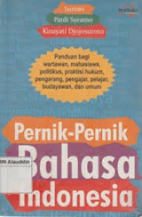 Image of Pernak-Pernik Bahasa Indonesia