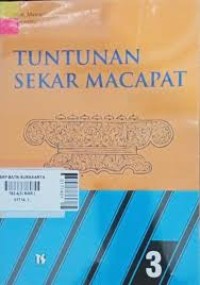 Image of Tuntunan Sekar Macapat 3